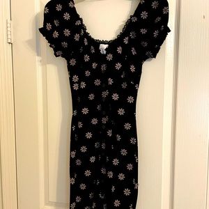 Black and white dress